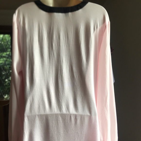 Light pink blush with black detailing - Picture 5 of 8